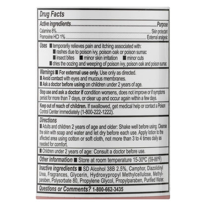 LEADER Calamine Anti-Juckreiz Lotion – Medizinische Linderung bei Hautirritationen, Insektenstichen und Windpocken (Pink, 200 ml)