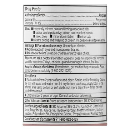 LEADER Calamine Anti-Juckreiz Lotion – Medizinische Linderung bei Hautirritationen, Insektenstichen und Windpocken (Pink, 200 ml)