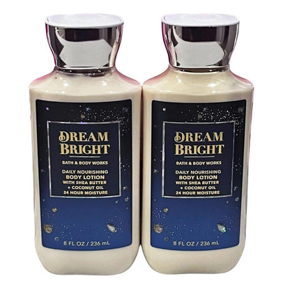 Bath and Body Works Body Lotion, Set mit 2 Flaschen à 237 ml – Dream Bright