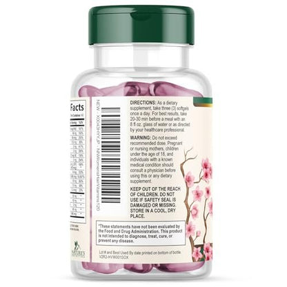 Haar-, Haut- und Nagel-Vitamine für Haarwachstum - Biotin 5000mcg pro Portion - Extra starkes Kollagen, Arganöl & Hyaluronsäure - Bestes Beauty-Supplement für Frauen & Männer - In den USA abgefüllt - 120 Softgels