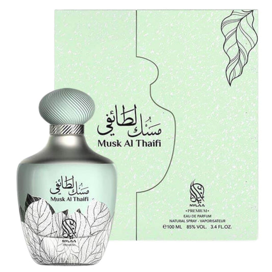 Nylaa Musk Al Thaifi Eau De Parfum 100ml – Fruchtig-blumiger Duft mit Moschusnoten