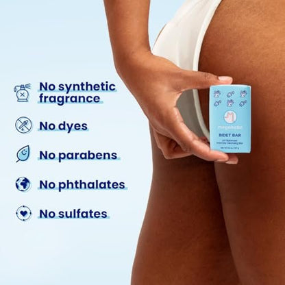 Megababe Bidet Bar | pH-ausgeglichener Reinigungsriegel für den gesamten Intimbereich | 127 g