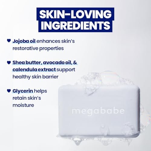 Megababe Bidet Bar | pH-ausgeglichener Reinigungsriegel für den gesamten Intimbereich | 127 g