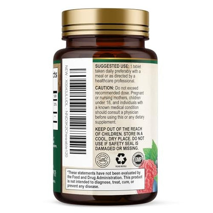 Vitamin D3 K2 Kombination | 5000 IE D3 + K2 100 mcg | MK-7 K2 mit Vitamin D | Unterstützt Immunsystem, Herz, Zähne & Knochengesundheit – Nature's Leicht zu kauen, Vitamin D3 K2, Nicht-GVO, Leckerer Beerengeschmack – 120 Tabletten