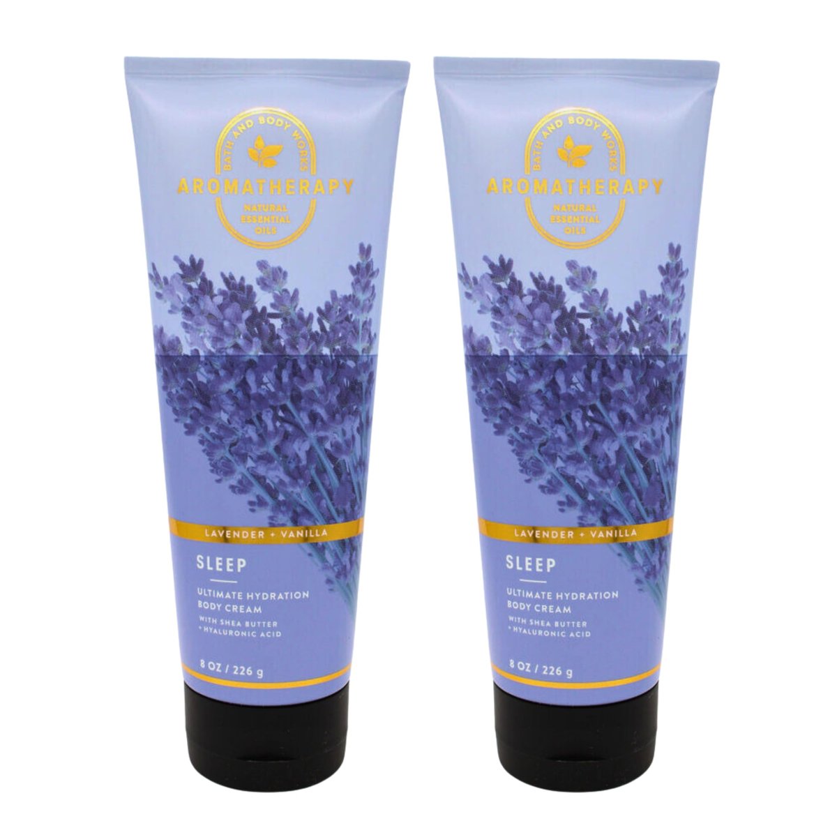 Bath & Body Works Ultra Shea Body Cream 2er-Pack (je 236 ml) – Lavendel Vanille