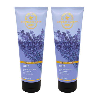 Bath & Body Works Ultra Shea Body Cream 2er-Pack (je 236 ml) – Lavendel Vanille