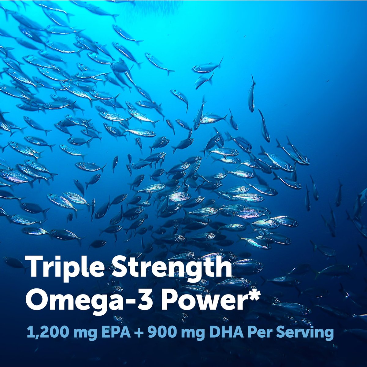 Micro Ingredients Omega 3 Fischöl Kapseln 4200mg pro Portion, 120 Softgels – Zitronengeschmack – ohne Aufstoßen | EPA 1200mg + DHA 900mg | Tiefseefisch