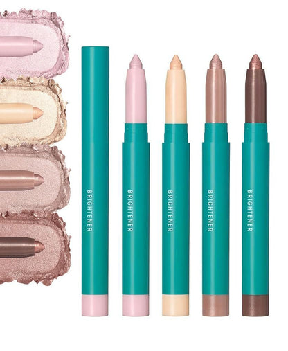 ProCover Eyeshadow Stick Set – 4er-Pack Langanhaltender Lidschattenstift mit Glitzer, Highlighter & Eyeliner – Cremige, schimmernde Augen-Makeup-Stifte