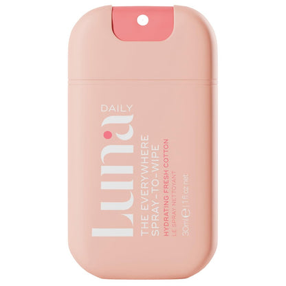 Luna Daily Body Cleansing Spray | Feuchtigkeitsspendender pH-ausgeglichener Körpernebel für die Intimhygiene | Sanfte & pflegende Reinigung für Frauen – 30 ml Reisegröße