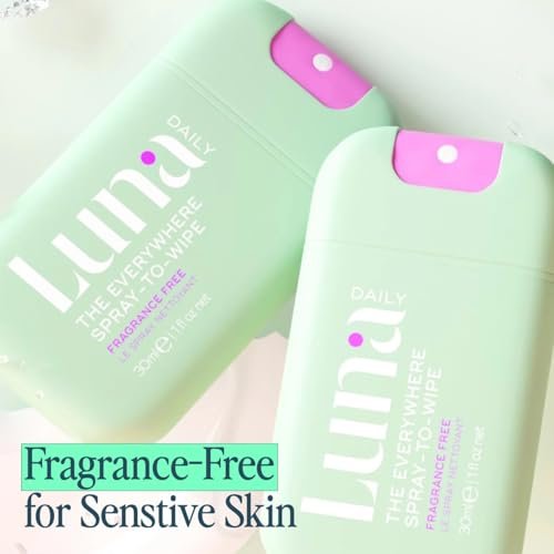 Luna Daily Körperreinigungsspray | Unparfümiert, pH-ausgeglichen, 30 ml – Sanfte Intimhygiene & Körperpflege für unterwegs