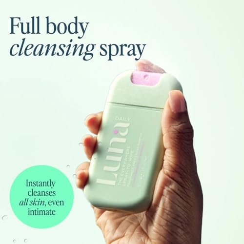 Luna Daily Körperreinigungsspray | Unparfümiert, pH-ausgeglichen, 30 ml – Sanfte Intimhygiene & Körperpflege für unterwegs