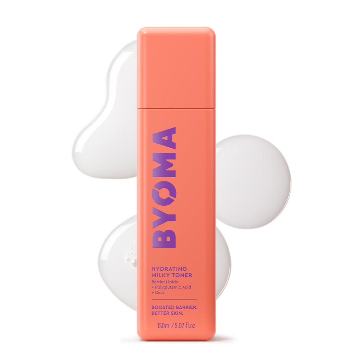 BYOMA Hydrating Milky Toner – Feuchtigkeitsspendendes Gesichtswasser für strahlende Haut, 5,07 fl oz