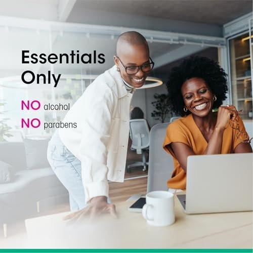 vH essentials Feminin-Reinigungstücher 32 Stk. pH-ausgeglichen, mit Präbiotika, Teebaum & Aloe, beruhigender Hamamelis, geruchsblockierende Formel, für vaginale und perianale Pflege, paraben-, alkohol- und duftstofffrei