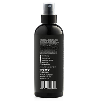 Aromasong Natürlicher Schuhdeodorant & Fußspray – 24-Stunden-Frische, Geruchsentferner für Schuhe & Füße, Extra stark, Erfrischender Duft, 118 ml