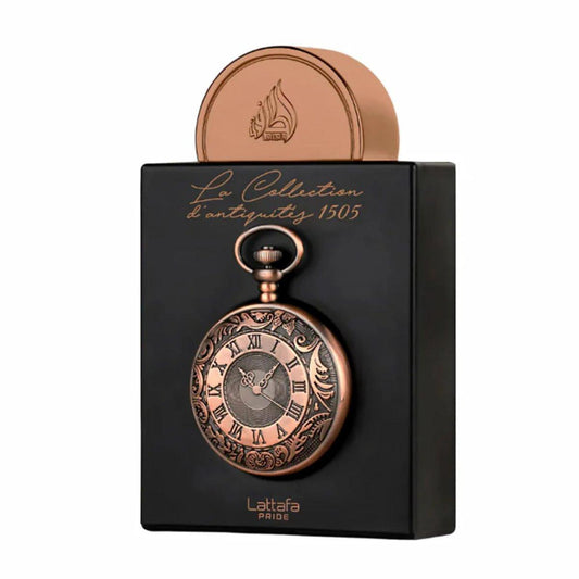 Lattafa Pride La Collection D'antiquites 1505 (Watch) Eau de Parfum Unisex 3,4 Unzen