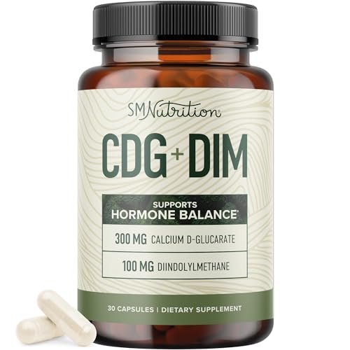 Calcium D-Glucarate mit DIM – Hormonbalance & Entgiftung für Frauen und Männer | 30 Kapseln