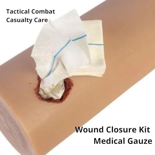 Charter Tactical First Aid Advanced Quick Clot Combat Gauze – Flexible Hämostatische Gaze zur schnellen Blutstillung – Wundpackung für Überlebensausrüstung (1er-Pack)