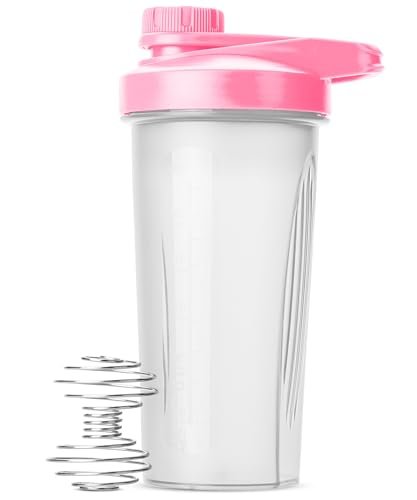 Mr. Pen Shaker-Flasche 28 oz - Pinke Protein-Mixer-Flasche mit Schneeball