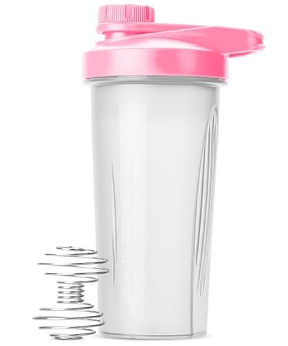 Mr. Pen Shaker-Flasche 28 oz - Pinke Protein-Mixer-Flasche mit Schneeball