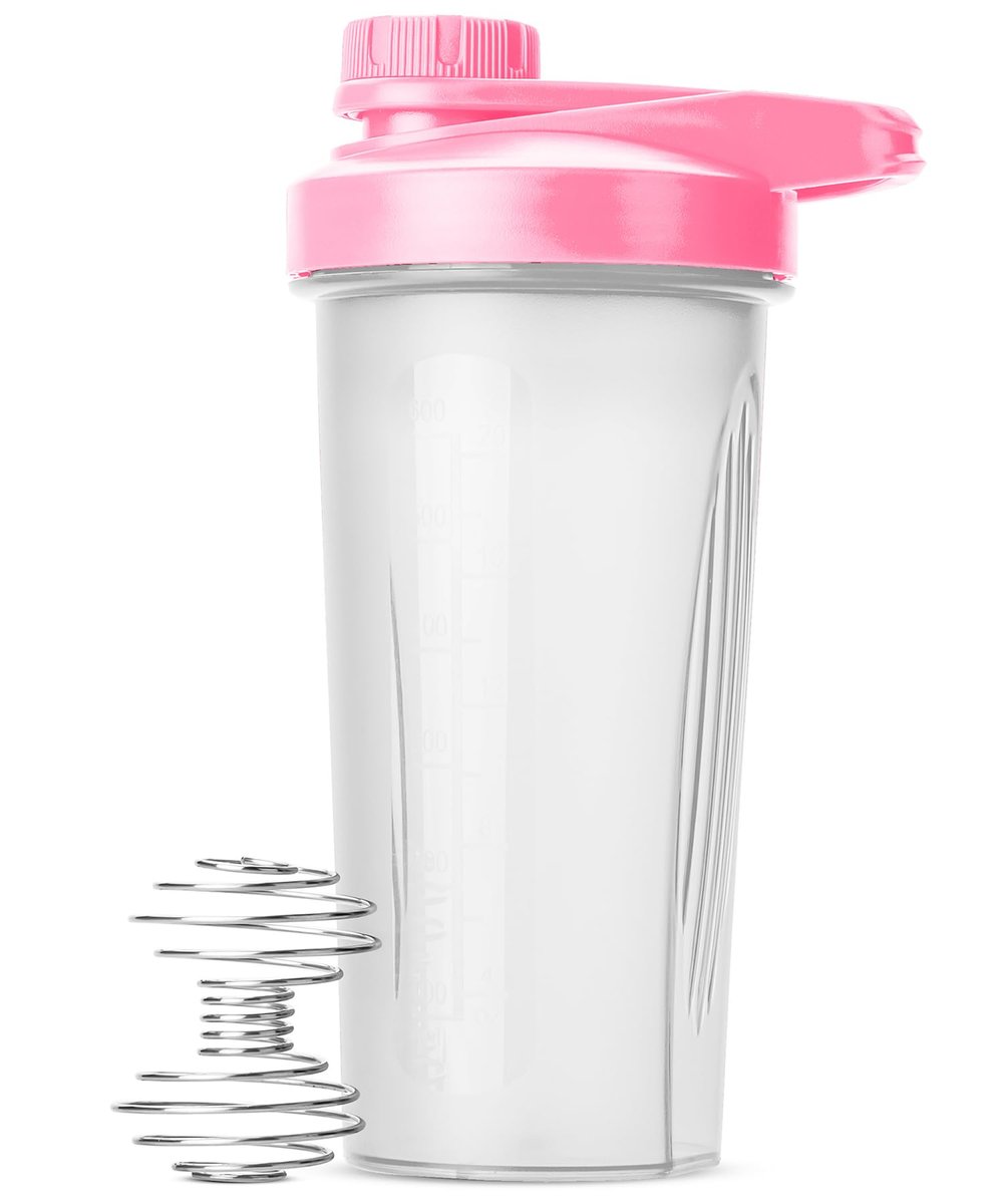 Mr. Pen Shaker-Flasche 28 oz - Pinke Protein-Mixer-Flasche mit Schneeball