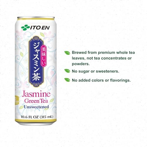 Ito En Jasmin Grüner Tee, ungesüßt, 10,6 Unzen (12er-Pack)