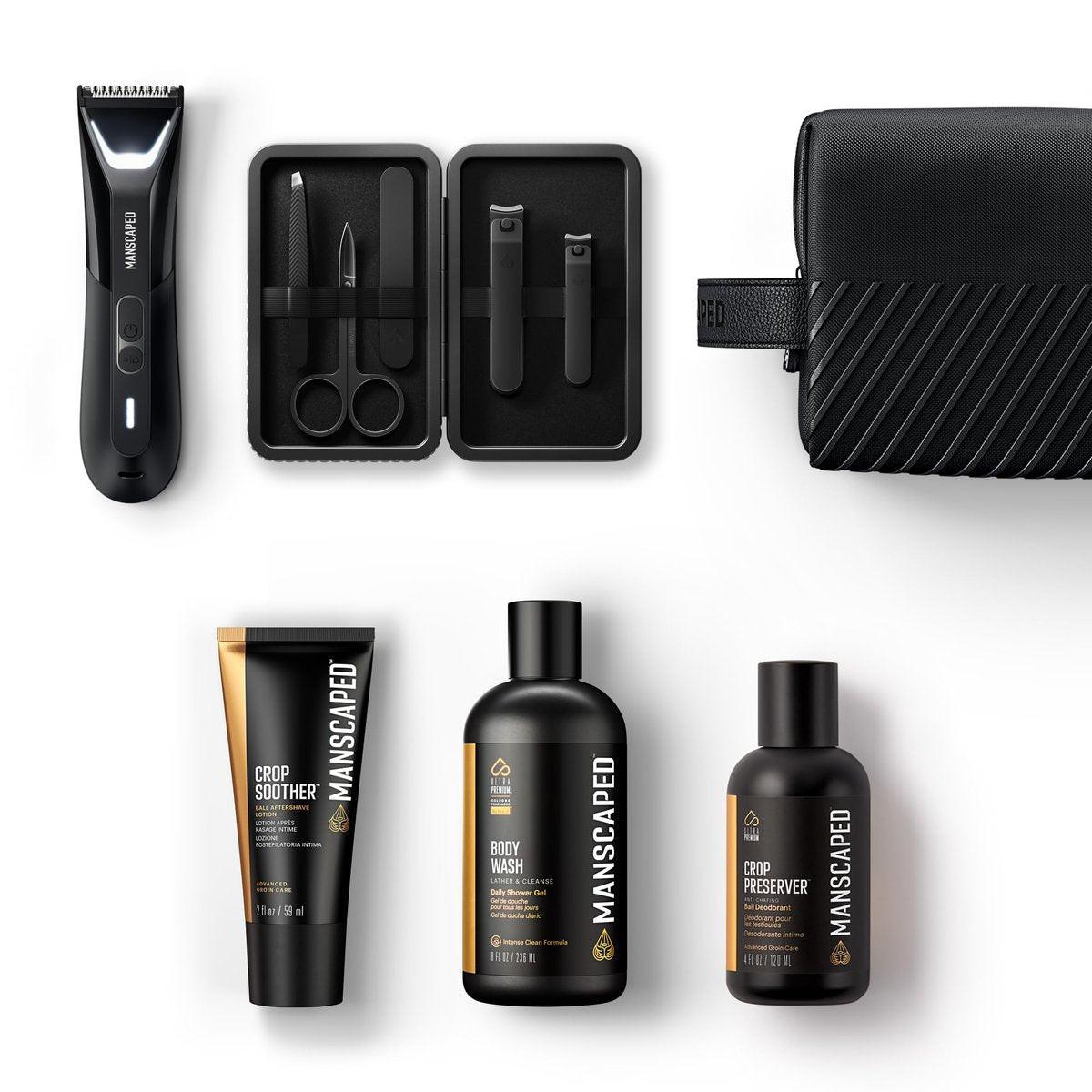 MANSCAPED® Das Premier Package 5.0 Ultra – Komplettset für die Körperpflege des Mannes