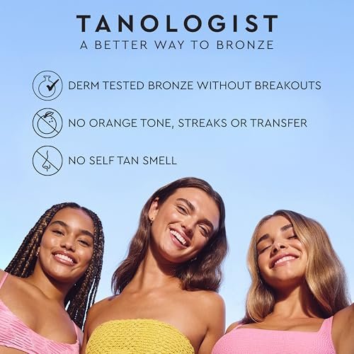 Tanologist Insta Glow Face Bronzer – Illuminierender Creme-Bronzer für sofortigen strahlenden Teint, leichte, verschmelzbare Formel für alle Hauttöne, vegan, 60 ml