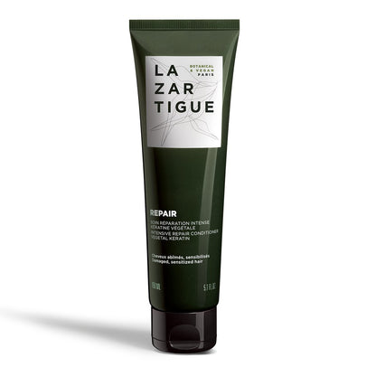 Lazartigue Repair Conditioner mit pflanzlichem Keratin & Hyaluronsäure – Restaurative Pflege für geschädigtes Haar, vegan, sulfat- & silikonfrei