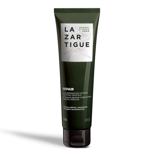 Lazartigue Repair Conditioner mit pflanzlichem Keratin & Hyaluronsäure – Restaurative Pflege für geschädigtes Haar, vegan, sulfat- & silikonfrei
