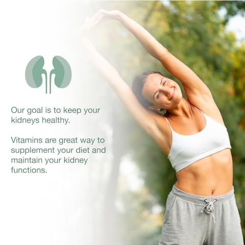 Puregen Labs Kidney-Vite | Nierenunterstützung & Nierengesundheit | Nicht-GVO, glutenfrei, ohne künstliche Farbstoffe – 100 vegane Tabletten