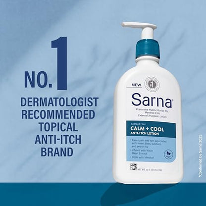 Sarna Calm and Cool Steroid-freie Anti-Juckreiz Lotion – 355 ml