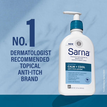 Sarna Calm and Cool Steroid-freie Anti-Juckreiz Lotion – 355 ml