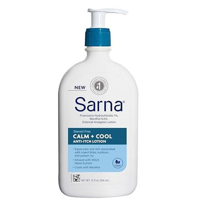 Sarna Calm and Cool Steroid-freie Anti-Juckreiz Lotion – 355 ml