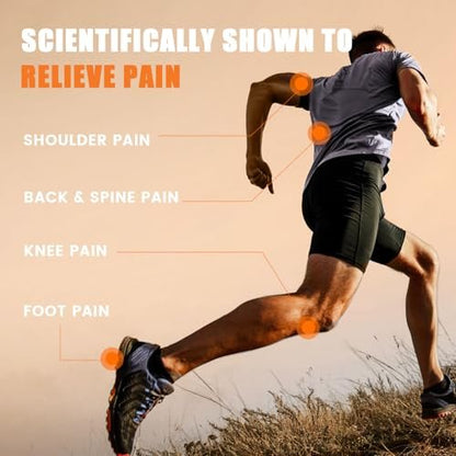 BestHalo Heavy Duty Plantar Fasciitis Einlegesohlen - 220+ lbs Hohe Fußgewölbeunterstützung Orthopädische Einlagen für Schmerzlinderung, Plattfüße, Fersenschmerzen, Arbeitsstiefel (Orange, Herren 9-10.5 | Damen 10-11.5)