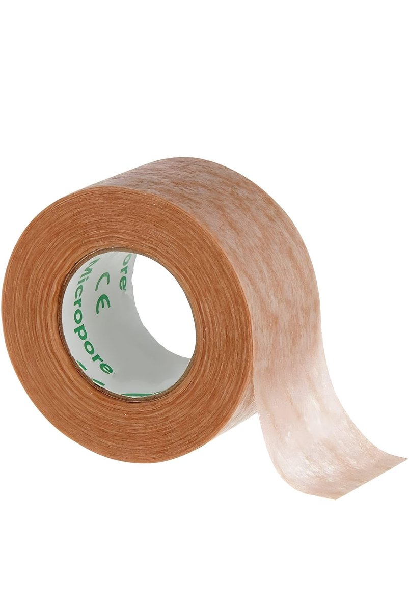 BB Micropore Tape - Tan, 2,5 cm breit - 3er-Pack - Erste-Hilfe-Band - BUNNY BUGGS