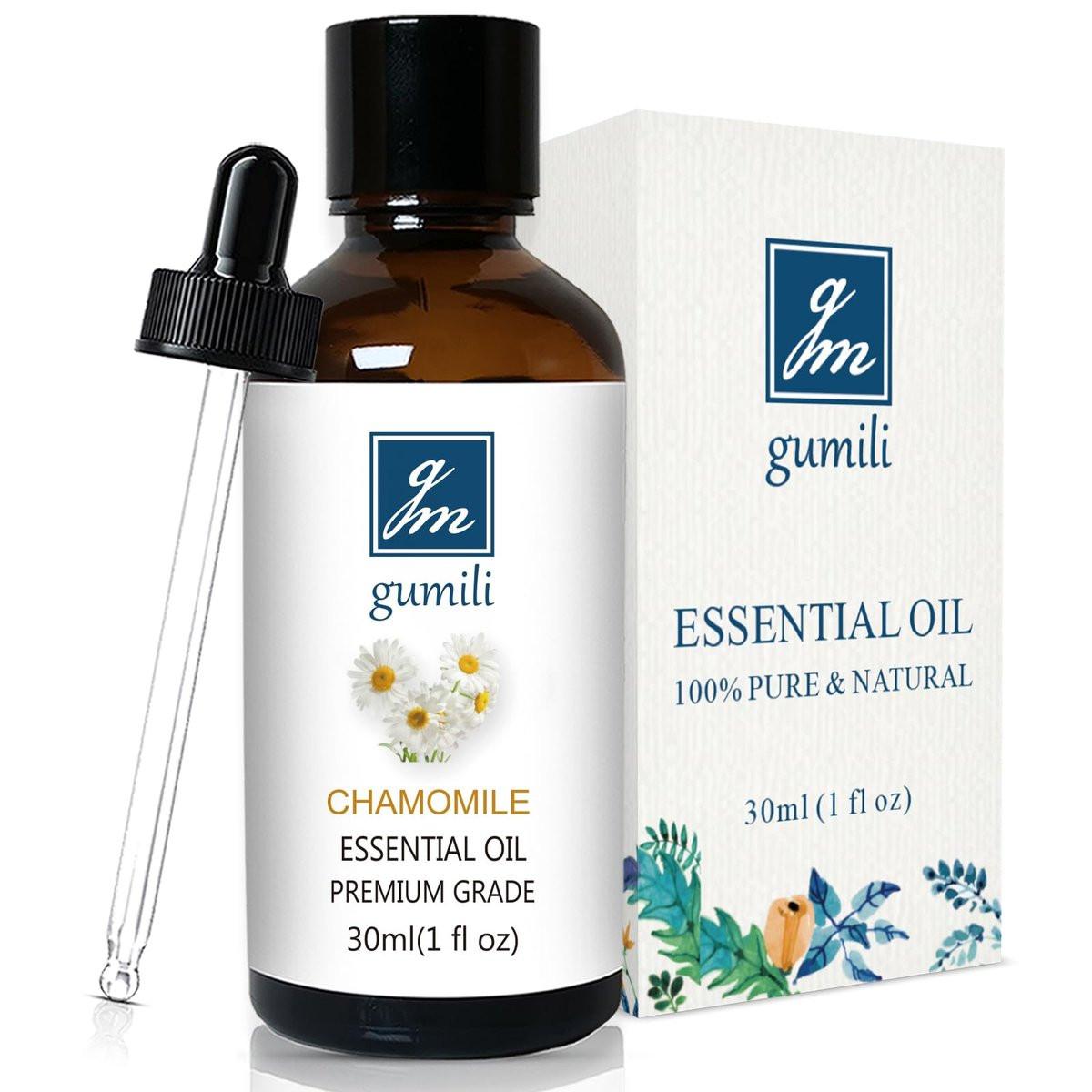 GM Gumili Kamillenöl 30 ml - Reines Kamillenöl für Haut, Entspannung & Aromatherapie, Diffuser, Massage & DIY
