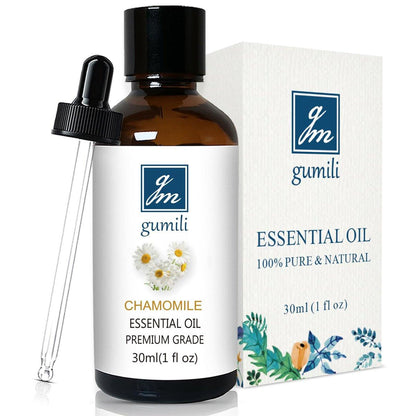 GM Gumili Kamillenöl 30 ml - Reines Kamillenöl für Haut, Entspannung & Aromatherapie, Diffuser, Massage & DIY