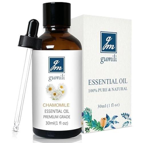 GM Gumili Kamillenöl 30 ml - Reines Kamillenöl für Haut, Entspannung & Aromatherapie, Diffuser, Massage & DIY