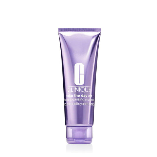 Clinique Take The Day Off Gesichtsreinigungsschaum mit Hyaluronsäure + Glycerin | Entfernt Make-up, Sonnenschutz + Umweltbelastungen | Für alle Hauttypen, 125 ml