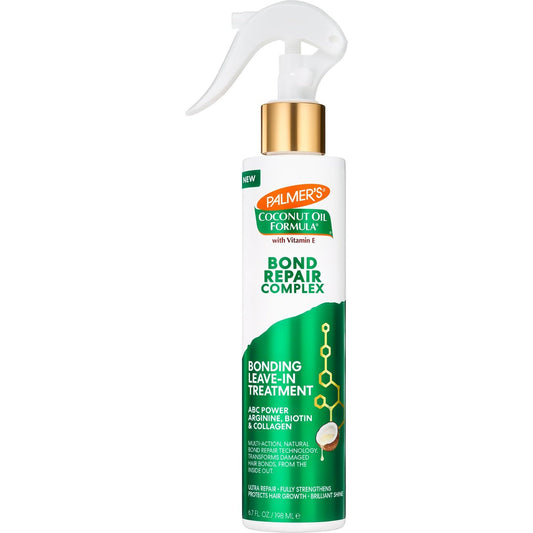 Palmer's Amino Bonding Complex Leave-In Conditioner Spray mit Kokosöl & Vitamin E – Hitzeschutz, Anti-Frizz, Stärkung & Schutz für das Haarwachstum, für alle Haartypen, 200 ml