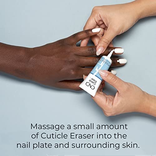 CND Nagelhautpflege Set: SolarOil + Cuticle Eraser – Feuchtigkeitsspendendes Nagelöl & sanfter Nagelhautentferner, 0,5 Fl Oz