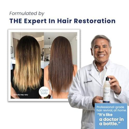 Copper Chemist Haarwuchs-Shampoo für Männer & Frauen – Kupferpeptide gegen Haarausfall & Haarverdünnung – von Ärzten entwickelt, natürlich, sulfatfrei, farbsicher, Kopfhautbehandlung zur Regeneration