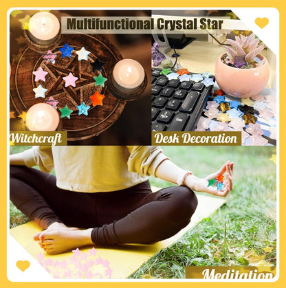 20-teiliges Opalit-Kristallset – Heilsteine für Schutz, Meditation und Energiebalance