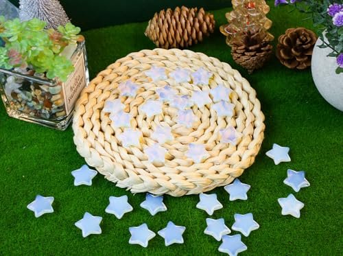 20-teiliges Opalit-Kristallset – Heilsteine für Schutz, Meditation und Energiebalance