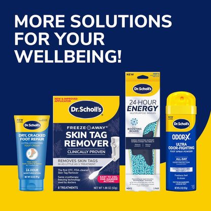 Dr. Scholl's® Cushy Comfort Einlegesohlen mit Memory Foam – Vollflächige, reaktionsfreudige Dämpfung, Druckentlastung, schlankes Design, zuschneidbar, Unisex, Herren Schuhgröße 7-13, Damen 5-10, 1 Paar