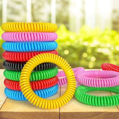 BuggyBands 18er Pack Mückenarmbänder für Erwachsene & Kinder – DEET-freie, wasserdichte Bänder, einzeln verpackte Repellent-Armbänder