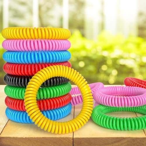 BuggyBands 18er Pack Mückenarmbänder für Erwachsene & Kinder – DEET-freie, wasserdichte Bänder, einzeln verpackte Repellent-Armbänder