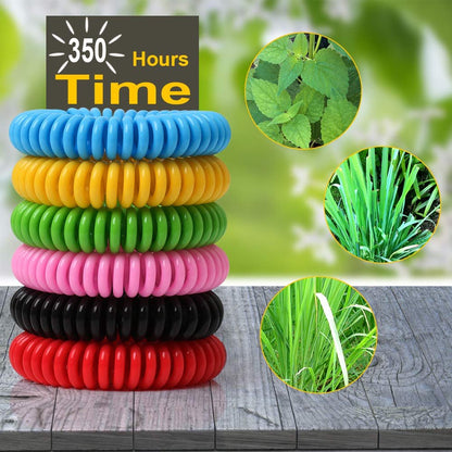 BuggyBands 18er Pack Mückenarmbänder für Erwachsene & Kinder – DEET-freie, wasserdichte Bänder, einzeln verpackte Repellent-Armbänder