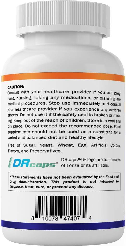 Vitamatic Bacillus Subtilis 10 Milliarden pro DR Kapsel - 60 Kapseln - Unterstützung für Verdauung, Darm und Immunsystem - Mit präbiotischem Inulin