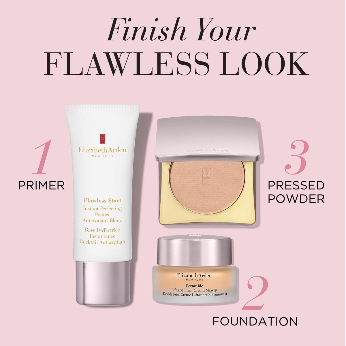 Elizabeth Arden Flawless Finish Skincaring Pressed Setting Powder – Deep Shade – Matte Finish